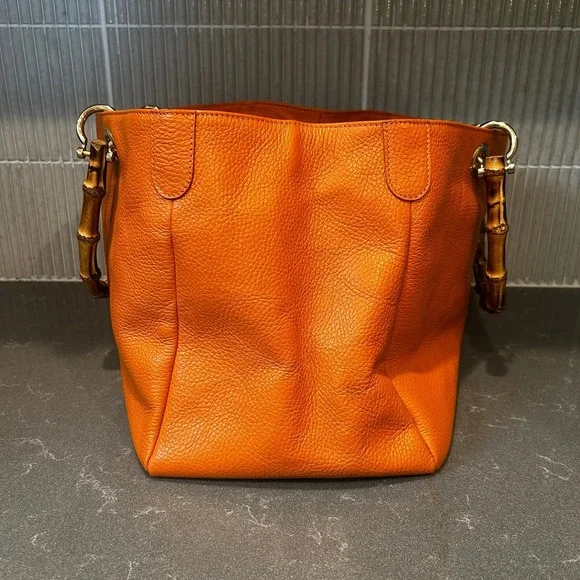 Mark & Graham Bamboo Elisabetta Slouch Handbag - Picture 8 of 12